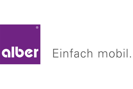 Logo von Alber mit Schriftzug einfach mobil