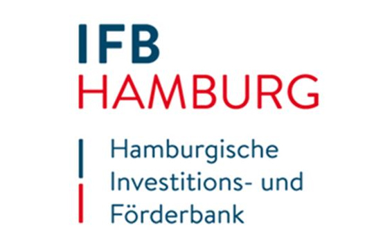 Logo von IFB Hamburg mit Schriftzug Hamburgische Investitions- und Förderbank